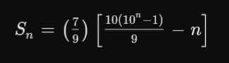 Geometric progression